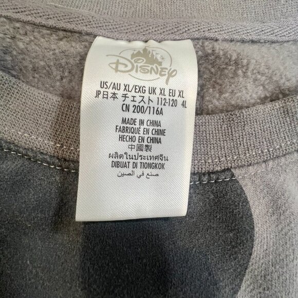 Walt Disney World 50th Anniversary Commemorative Sweatshirt Gray Crewneck Sz XL - Picture 4 of 9